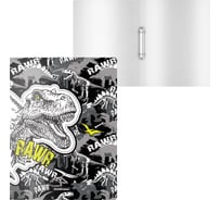 Папка на 2 кольцах пластиковая ErichKrause Dinosaur Park, 24мм, А4, 4 шт 52798
