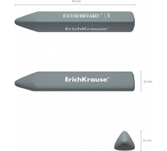 Ластик ErichKrause Tri Stick в коробке 32 шт 56040