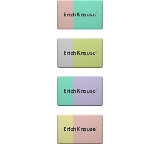 Ластик ErichKrause Nano Soft в коробке по 30 шт 48767