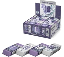 Ластик ErichKrause Lavender в коробке по 32 шт 56958