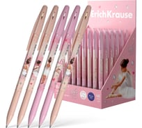 Ручка шариковая ErichKrause R-301 Stick Grip Pointes 0.7, цвет чернил синий 61270