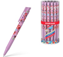 Ручка ErichKrause шариковая автоматическая с резиновым хватом Божья коровка 0,7, цвет чернил синий 56056