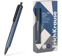 Ручка ErichKrause шариковая автоматическая Стиль Классика 0,7, технология суперскольжения, цвет чернил синий 61098