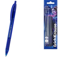 Набор из 3 ручек шариковых автоматических ErichKrause U-209 Matic Grip Original 1.0, Ultra Glide Technology, цвет чернил синий (в пакете) 61081