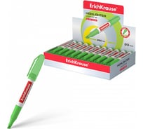 Маркер ErichKrause для выделения текста VisioLine® V-11 Мини Неон, цвет чернил зеленый 56901