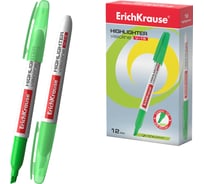 Маркер ErichKrause для выделения текста VisioLine® V-15 Неон, цвет чернил зеленый 30966