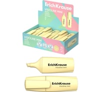 Маркер ErichKrause для выделения текста VisioLine® V-12 Мини Пастель, цвет чернил голубой 60802