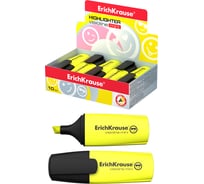 Текстмаркер ErichKrause Visioline V-12 Mini Neon, цвет чернил розовый в коробке-дисплее по 10 шт 42755