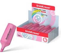 Маркер ErichKrause для выделения текста VisioLine® V-12 Мини Весна, цвет чернил розовый 48788