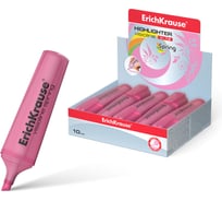 Маркер ErichKrause для выделения текста VisioLine® V-12 Весна, цвет чернил розовый 50509