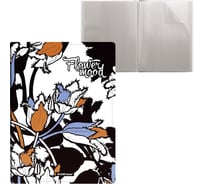 Папка файловая пластиковая ErichKrause Tulips, c 30 карманами, A4, 4 шт 54075
