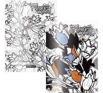 Набор из 4 папок-уголков пластиковых ErichKrause Tulips, A4, ассорти 54038