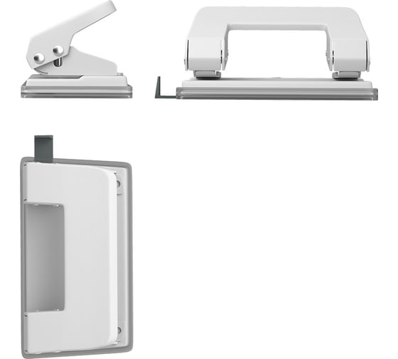 Дырокол ErichKrause Quadro Classic до 10 листов, ассорти (в коробке по 1 шт) 4560
