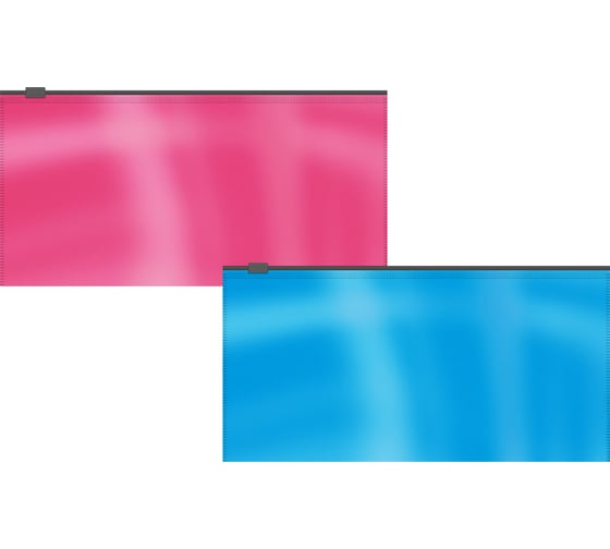 Набор из 4 zip-пакетов пластиковых ErichKrause Glossy Bubble Gum, арома, Travel, непрозрачный, ассорти 55176 1
