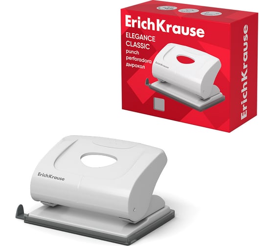 Дырокол ErichKrause Elegance Classic до 20 листов, ассорти, в коробке по 1 шт 15133