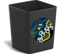 Настольная пластиковая подставка ErichKrause Base, Sport DNA, черный 61609