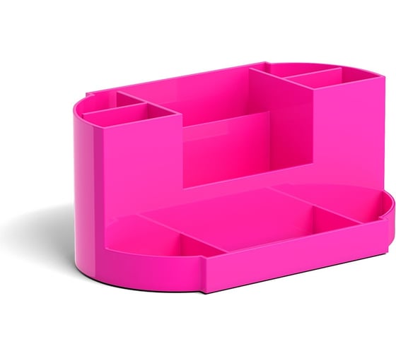 Настольная пластиковая подставка ErichKrause Victoria, Neon Solid, ассорти из 3 цветов 55791 1