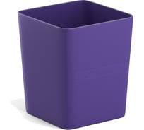 Настольная пластиковая подставка ErichKrause Base, Caribbean Sunset, фиолетовая 57994