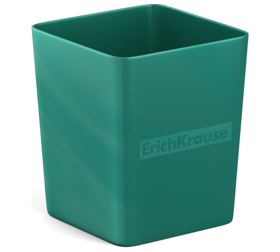 Настольная пластиковая подставка ErichKrause Base, Ice Metallic, бирюзовая 55814 1