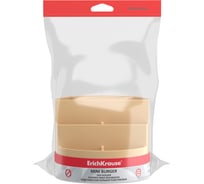 Вращающаяся настольная пластиковая подставка ErichKrause Mini Burger, Powder, бежевая 55775