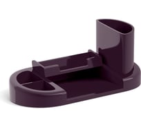 Настольная пластиковая подставка ErichKrause Harmony, Marsala, фиолетовая 55800