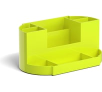 Настольная пластиковая подставка ErichKrause Victoria, Neon Solid, желтая 51487
