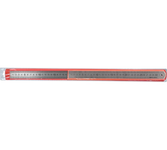 Линейки металлические BRAUBERG 2 шт, 30/50 см 210812