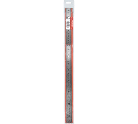 Линейки металлические BRAUBERG 2 шт, 30/50 см 210812