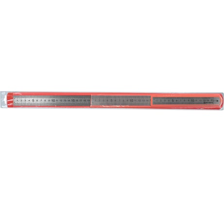 Линейки металлические BRAUBERG 3 шт, 15, 30, 50 см 210810