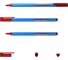 Капиллярная ручка ErichKrause Liquid F-20 Stick, цвет чернил красный (в коробке по 12 шт.) 47971 5