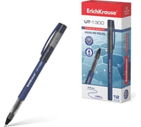 Ручка-роллер ErichKrause UT-1300 Stick Classic 0.7, цвет чернил синий (в коробке по 12 шт.) 55395