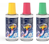 Канцелярский клей ErichKrause Space Animals 30 мл, ассорти (в дисплее по 12 шт.) 61286