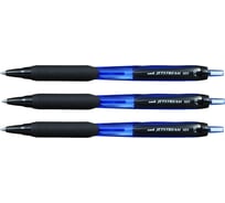 Набор шариковых автоматических ручек UNI Jetstream SXN-101-05, синий, 0.5 мм, 3 шт 166130
