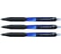 Набор шариковых автоматических ручек UNI Jetstream SXN-101-05, синий, 0.5 мм, 3 шт 166130 1