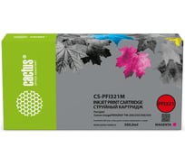 CACTUS Картридж струйный CS-PFI321M PFI-321 M пурпурный пигм. 300мл для Canon imagePROGRAF TM-250/255/3 2056183