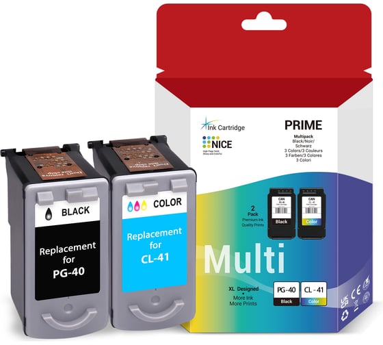 Комплект картриджей Solution Print Canon PG-40/CL-41 OEM.ref 354361
