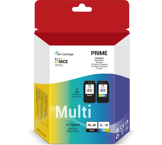 Комплект картриджей Solution Print Canon PG-40/CL-41 OEM.ref 354361