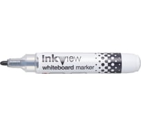 Маркер для маркерной доски UNI InkView PWB-202 чёрный, 0.8-2.2 мм, 3 шт 166060