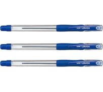 Набор шариковых ручек UNI Lakubo SG-100 синий, 0.5 мм, 3 шт 166076