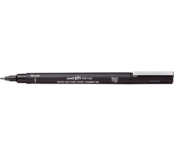 Набор линеров UNI PIN brush кисть - 200 S чёрный, 3 шт 166047