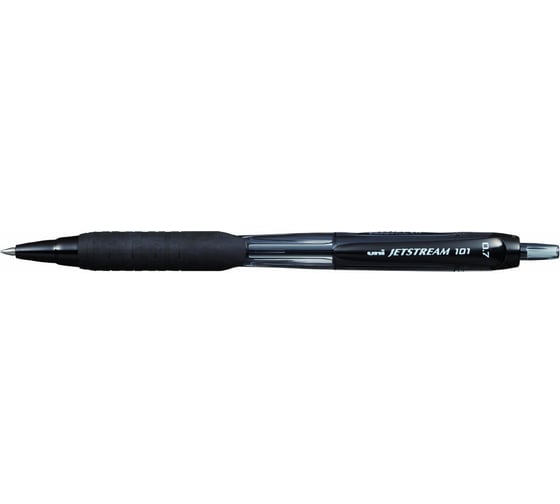Набор шариковых автоматических ручек UNI Jetstream SXN-101-07 черный, 0.7 мм, 3 шт 165935