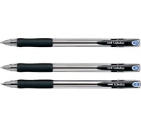 Набор шариковых ручек UNI Lakubo SG-100 черный, 0.5 мм, 3 шт 166078