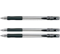 Набор шариковых ручек UNI Lakubo SG-100 черный, 0.7 мм, 3 шт 166079