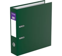 Папка-регистратор BERLINGO Profit 70 мм, бумвинил, зеленая ATb_70304