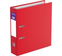 Папка-регистратор BERLINGO Profit 70 мм, бумвинил, красная ATb_70303