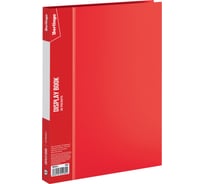 Папка с 30 вкладышами BERLINGO Standard 17 мм, 600 мкм, красная MT2431