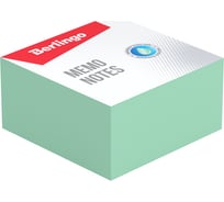 Блок для записи BERLINGO Standard 9х9х4,5 см, зеленый ZP7620