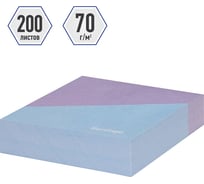 Декоративный блок для записи BERLINGO Haze 8,5х8,5х2 см, сиреневый/голубой, 200 листов LNn_00058