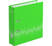 Папка-регистратор BERLINGO Neon 70 мм, ламинированная, неоновая зеленая AMl70802