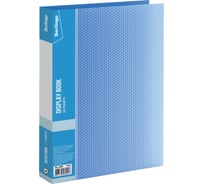 Папка с 40 вкладышами BERLINGO Diamond 21 мм, 700 мкм, синяя AVp_40002